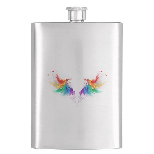 Fluffy Rainbow Wings Flacon (Voorkant)