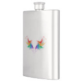 Fluffy Rainbow Wings Flacon (Links)
