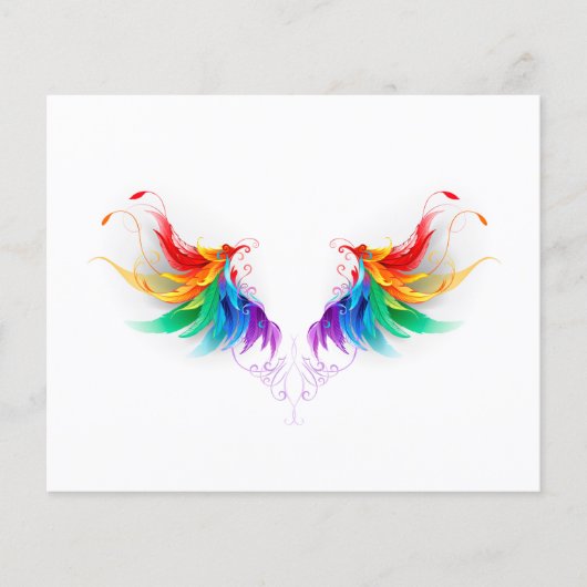 Fluffy Rainbow Wings Flyer (Voorkant)