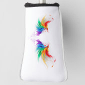 Fluffy Rainbow Wings Golfheadcover (Draai 90)