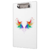 Fluffy Rainbow Wings Klembord (Links)