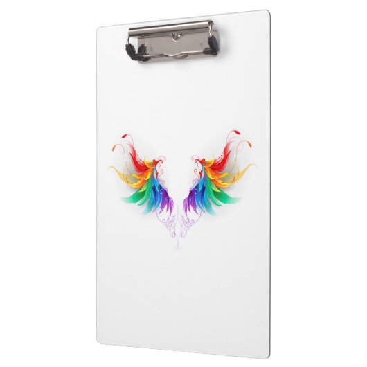 Fluffy Rainbow Wings Klembord (Links)