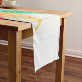 Fluffy Rainbow Wings Lange Tafelloper (Voorbeeld)