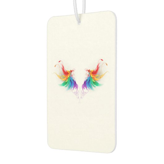 Fluffy Rainbow Wings Luchtverfrisser (Links)