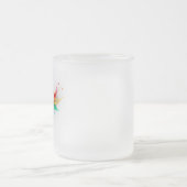 Fluffy Rainbow Wings Matglas Koffiemok (Center)