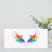 Fluffy Rainbow Wings Menu (Staand voorkant)