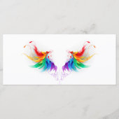 Fluffy Rainbow Wings Menu (Voorkant)