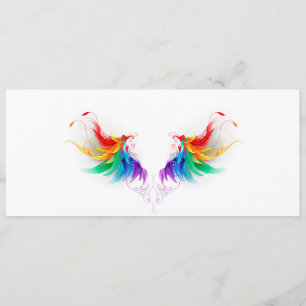 Fluffy Rainbow Wings Menu