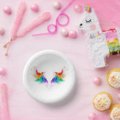 Fluffy Rainbow Wings Papieren Kommen (Feest)