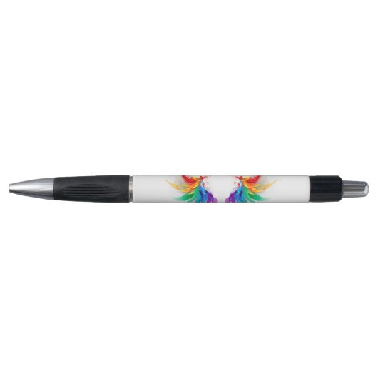 Fluffy Rainbow Wings Pen (Voorkant)