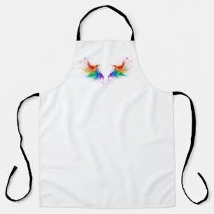 Fluffy Rainbow Wings Schort