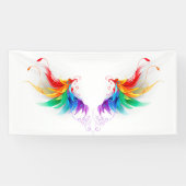 Fluffy Rainbow Wings Spandoek (Horizontaal)