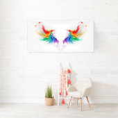 Fluffy Rainbow Wings Spandoek (Insitu)