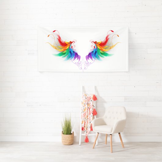 Fluffy Rainbow Wings Spandoek (Insitu)
