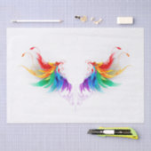 Fluffy Rainbow Wings Tissuepapier (Craft)