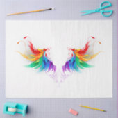 Fluffy Rainbow Wings Tissuepapier (Craft)