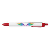 Fluffy Rainbow Wings Zwarte Inkt Pen (Bodem)