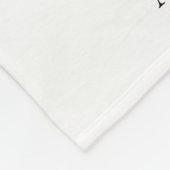 Fluffy Red Floral Heart Baby Shower Gift Fleece Deken (Hoek)