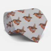 Fluffy Robin Stropdas (Opgerold)