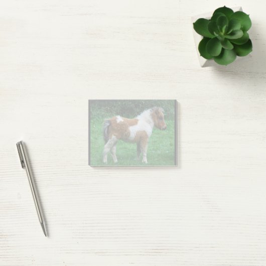 Fluffy Schattig dartmoor-Pony Post-it® Notes (Kantoor)