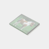 Fluffy Schattig dartmoor-Pony Post-it® Notes (Schuin)