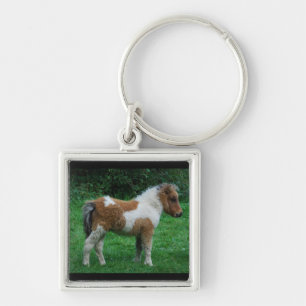Fluffy Schattig dartmoor-Pony Sleutelhanger