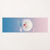 Fluffy Shaved Ice Yoga Mat (Voorkant (horizontaal))