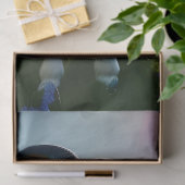 Fluffy Sheep field of purple bloemen Tissuepapier (Geschenk)