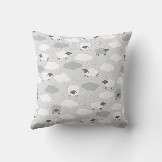 Fluffy Sheep Kussen (Achterkant)