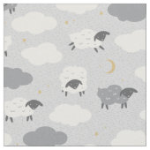 Fluffy Sheep Stof (Close Up)