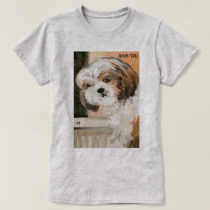 "Fluffy Shih Tzu" T-shirt