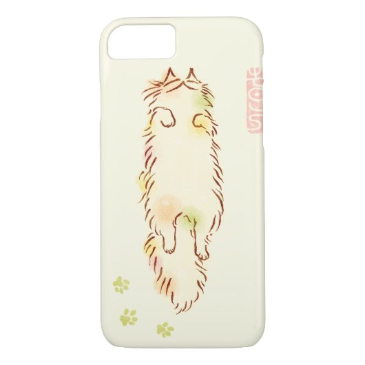 Fluffy Slapy Cat Case-Mate iPhone Case (Achterkant)