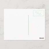 Fluffy Slapy Cat Neem uw tijd Briefkaart (Achterkant)