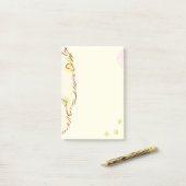 Fluffy Slapy Cat Post-it® Notes (Op bureau)