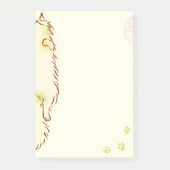 Fluffy Slapy Cat Post-it® Notes (Voorkant)