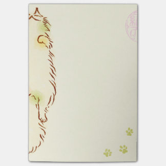 Fluffy Slapy Cat Post-it® Notes