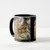 Fluffy TABBY KITTEN Cadeau Mokken (Voorkant links)