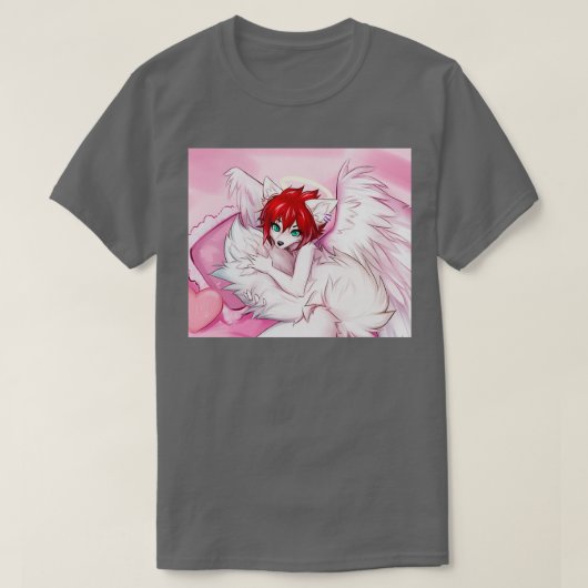 Fluffy Tail Hug T-shirt (Design voorkant)