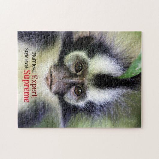 Fluffy Thomas Leaf monkey Legpuzzel (Horizontaal)