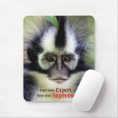 Fluffy Thomas Leaf monkey Muismat (Met muis)