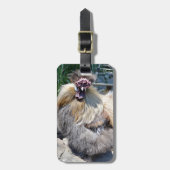 Fluffy Ugly Chicken, Bagage Label (Voorkant verticaal)