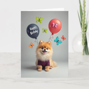 Fluffy Verjaardagsvriendenkaart Kaart