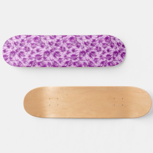 Fluffy Violet Persoonlijk Skateboard (Horizontaal)