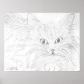 Fluffy Wall Decor Poster (Voorkant)