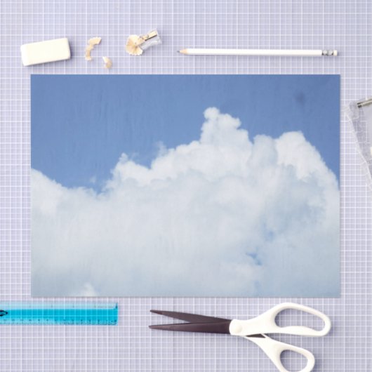 Fluffy White Clouds Tissuepapier (Craft)