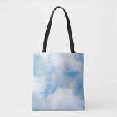 Fluffy White Clouds Tote Bag (Voorkant)