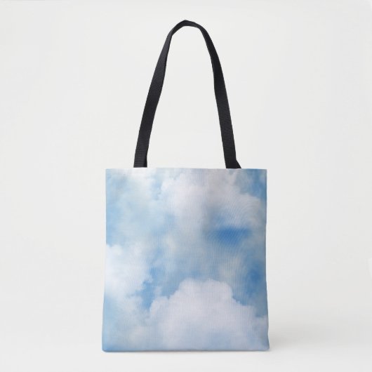 Fluffy White Clouds Tote Bag (Voorkant)