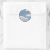 Fluffy White Cumulus Clouds Stickers (Tas)