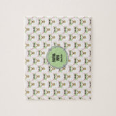 Fluffy Witte Schaap Legpuzzel (Verticaal)