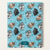 Fluffybutt Pomeranian KiniArt  Planner (Achterkant)